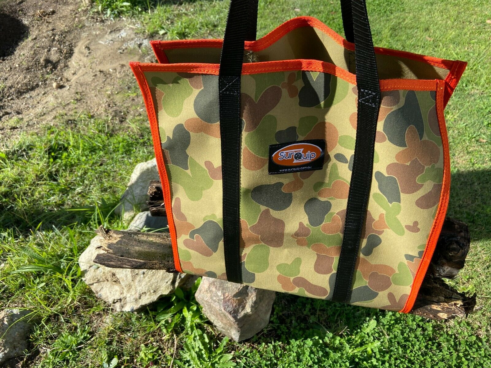 Wood Sling. Australian made with Australian canvas. AUSCAM